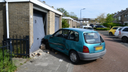 Automobilist ramt garagebox na aanrijding in #Zierikzee