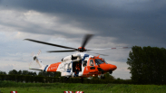 Kustwachthelikopter ingezet voor medische overplaatsing