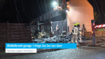 Middelbrand garage 't Hoge Sas Sas van Gent