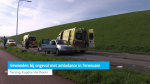 Gewonden bij ongeval met ambulance in Terneuzen