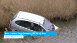Auto te water A256 Goes, auto's negeren afzetting