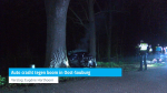 Auto crasht tegen boom in Oost-Souburg, één zwaargewonde