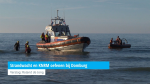 Strandwacht en KNRM oefenen bij Domburg