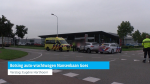 Botsing auto-vrachtwagen Nansenbaan Goes