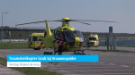 Traumahelikopter landt bij Vrouwenpolder