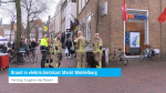 Brand in elektriciteitskast Markt Middelburg