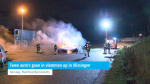 Twee auto’s gaan in vlammen op in Vlissingen