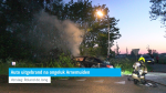 Auto uitgebrand na ongeluk Arnemuiden