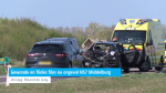 Gewonde en flinke files na ongeval N57 Middelburg