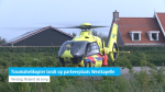 Traumahelikopter landt op parkeerplaats Westkapelle