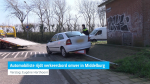 Automobiliste rijdt verkeersbord omver in Middelburg
