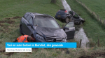 Taxi en auto botsen in Biervliet, één gewonde