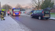 Melding autobrand naast brandweerkazerne Sluiskil