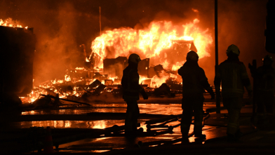 Truckersrestaurant Nieuwdorp volledig afgebrand