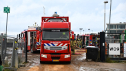 Middelbrand bij werkzaamheden Buitenhaven Terneuzen