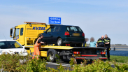File door kop-staartbotsing Deltaweg Wilhelminadorp