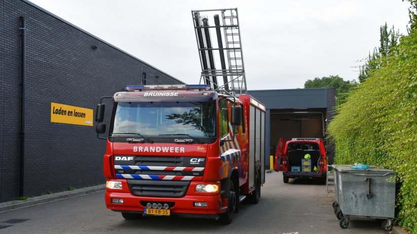 De brandweer verrichtte metingen