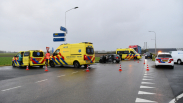 Ongeluk op kruispunt Kortgeenseweg en Oost-West weg (N255)