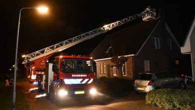 Schoorsteenbrand Simon Carmiggeltlaan Kloetinge