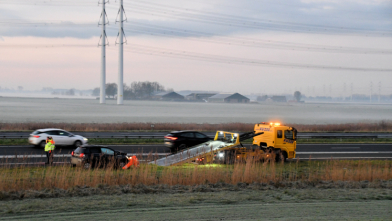 Persoon gecontroleerd na botsing A58 Goes