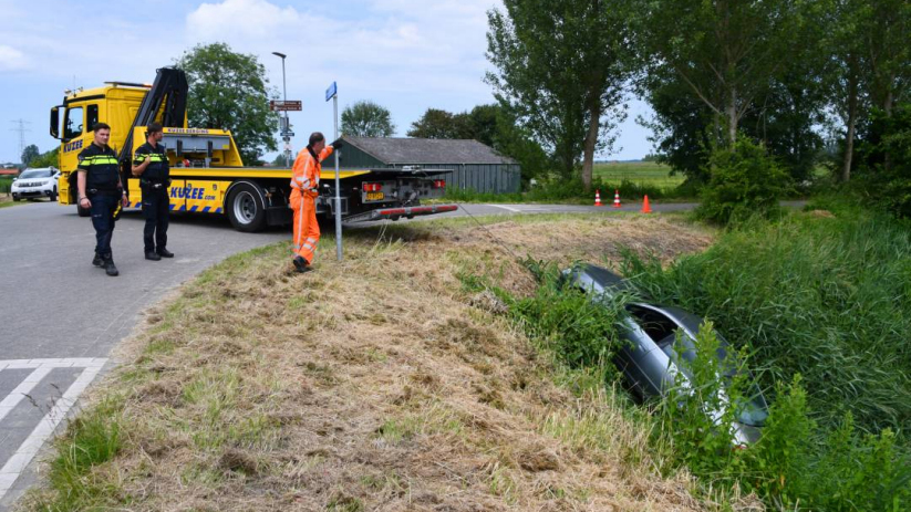 De bestuurder reed onder invloed van alcohol, aldus de politie.