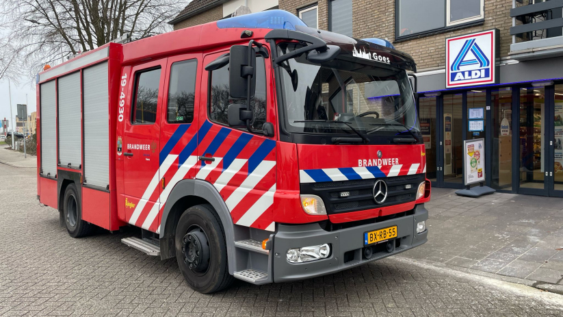 De brandweer heeft een kort onderzoek uitgevoerd.