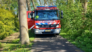Aangestoken brandje Tholen door brandweer geblust