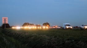 File op A58 door ongeluk en pechgeval