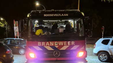 Brandweer rukt uit voor liftopsluiting Middelburg