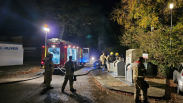 Brand in ondergrondse container Serooskerke (W)