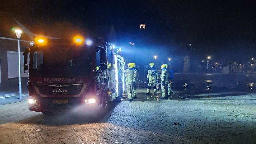 Op de Markt woedden verschillende brandjes.