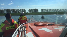 Bootje in problemen op Westerschelde