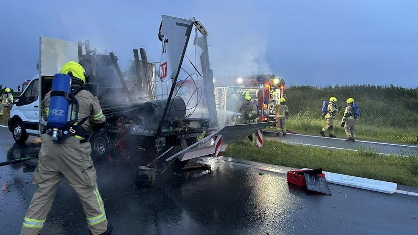 Het incident zorgde voor de nodige verkeershinder.