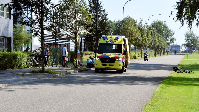 Het kindje is in een vacuümmatras naar het ziekenhuis gebracht.