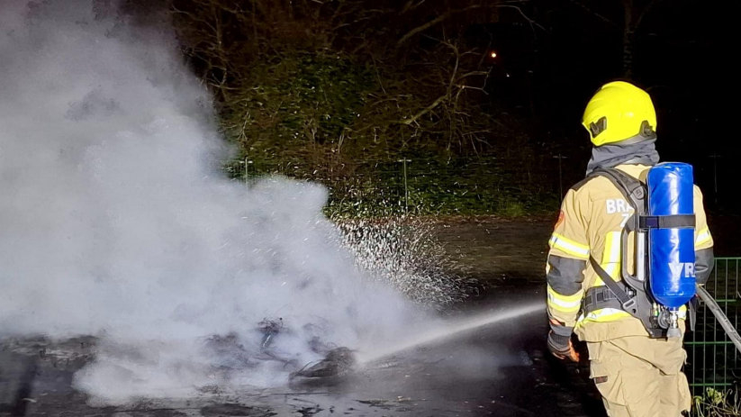 De brandweer van Arnemuiden heeft beide brandjes geblust.