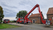 Sloopwerkzaamheden vanwege schoorsteenbrand Nieuwerkerk