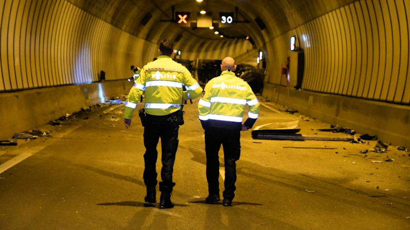 Beide mannen kwamen om het leven bij een ernstig ongeval in de Sluiskiltunnel