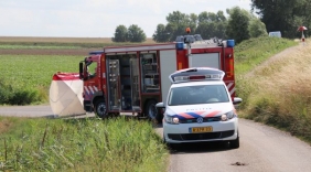 Fietser overleden in de polder bij Waarde