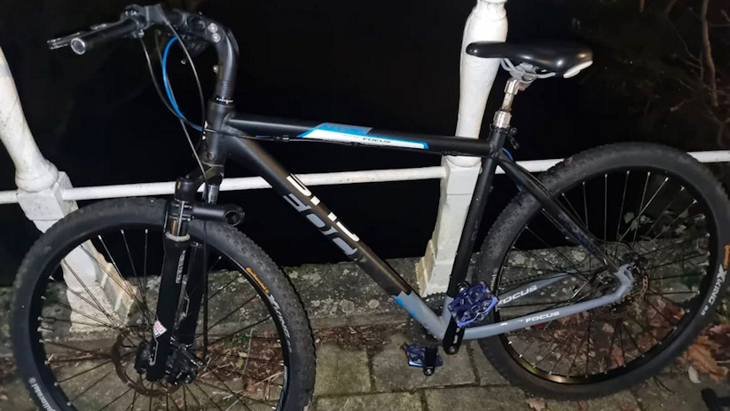 De fiets is mogelijk gestolen.