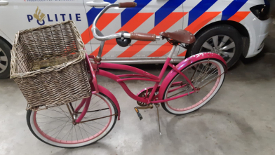 Gestolen fiets na half jaar terug bij eigenaresse