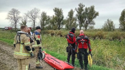 Gewonde zwaan vliegt weg tijdens reddingsactie