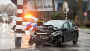 Flinke schade bij botsing Guido Gezellestraat Terneuzen