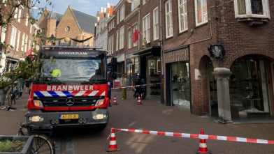 Terpentinelucht in riool Nieuwe Burg Middelburg