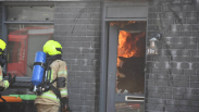 Felle brand in meterkast woning Troelstraweg Vlissingen