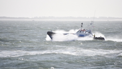 Zoekactie naar zwemmer bij boulevard Vlissingen