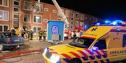 Drie gewonden bij flinke brand Vlissingen