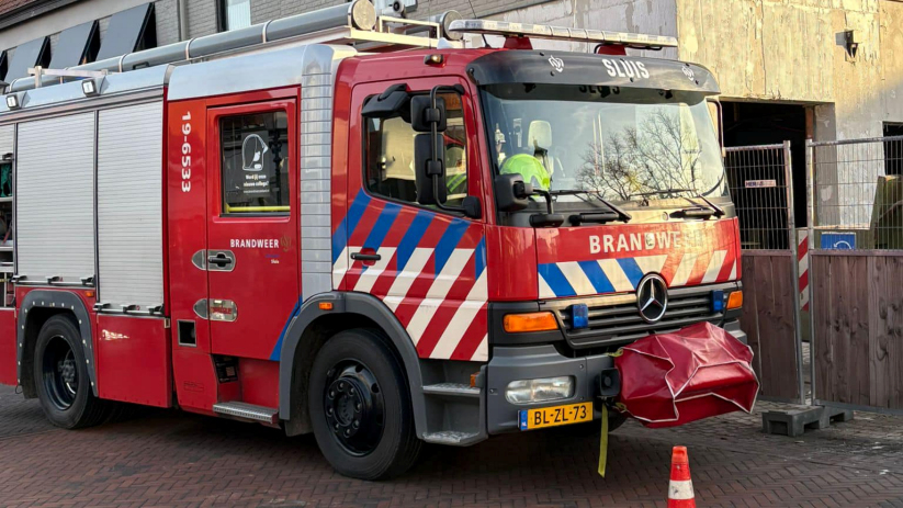 De brandweer heeft de situatie veilig gesteld.