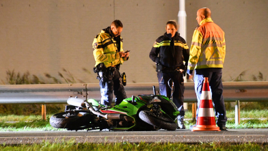 Motorrijder gewond bij ongeluk op A58 Vlissingen