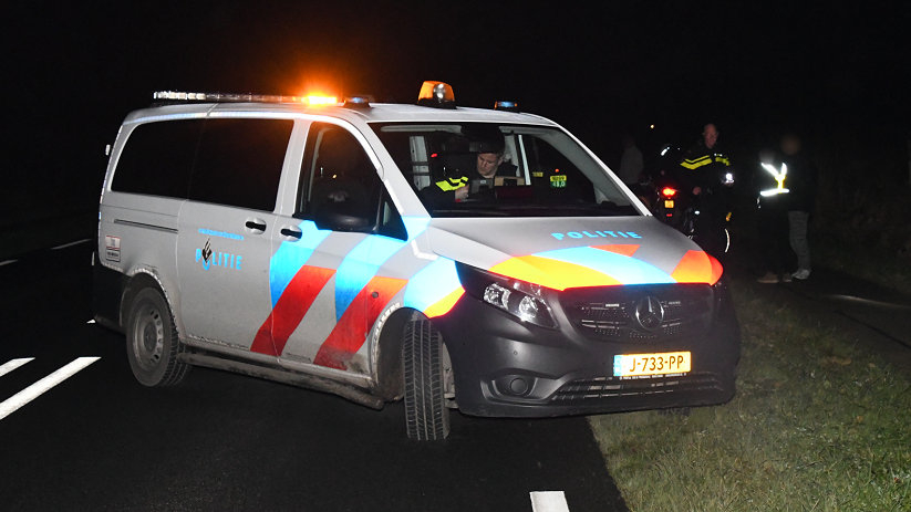 Het ongeluk gebeurde tussen de straat De Klinker en het Donkerewegje.