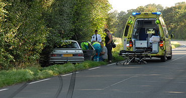 Gewonde bij ongeval Grijpskerke